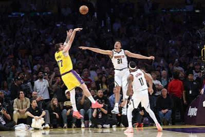 Lakers Defeat Denver In OT Thriller With Two Incredible Shots By Reaves & Luka, Now Hold Head-To-Head Tiebreaker Over&nbsp;Nuggets