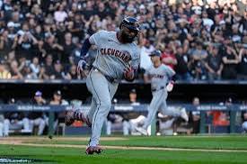 Jo Adell Seizes His Big Playoff Moment for Cleveland Guardians in Eerily Similar Fashion to Garret Anderson’s Bases-Clearing Hit in Game 7 of 2002 World&nbsp;Series